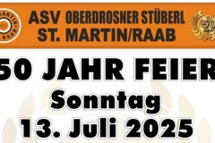 50 Jahre ASV St. Martin
